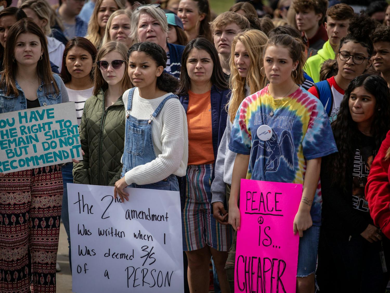 On March 27, an armed assailant forcibly invaded and opened fire at the Covenant School, an evangelical private academy in Nashville, Tennessee, further igniting the fight for gun legislation and restriction (Photo courtesy of Flickr/“National School Walkout” by Phil Roeder. April 20, 2018). 