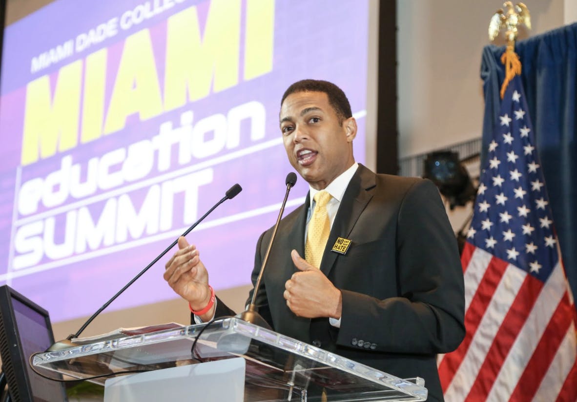 Don Lemon has worked as a journalist for 30 years. (Photo courtesy of Flickr) 