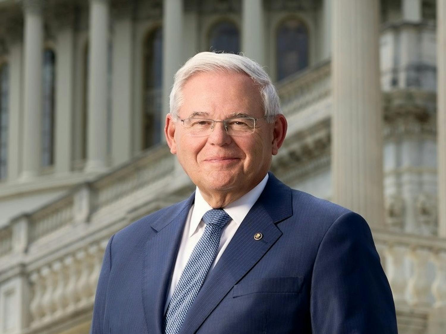 New Jersey Sen. Bob Menendez and his wife, Nadine, were charged with bribery as a result of accepting hundreds of thousands of cash and gold bars in exchange for power (Photo courtesy of Wikimedia Commons / “Senator Bob Menendez (2022)” by United States Senate. April 11, 2022). 