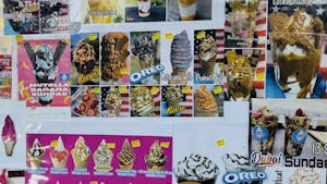 The dubai sundae is $13. (Photo by Aidan Mastandrea / News Editor)