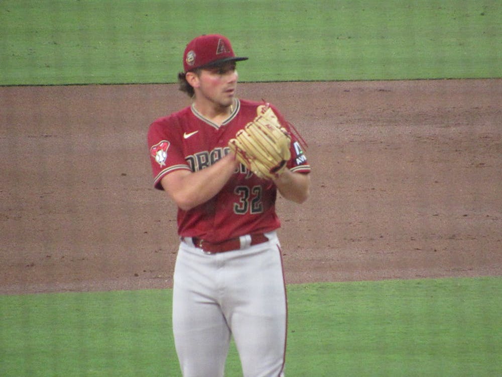 <p>Arizona starting pitcher Brandon Pfaadt (Photo courtesy of Dinur / <a href="https://www.flickr.com/photos/dinur/53126711621/in/photolist-2oWChsz-2oWDmhe-2oWChqR-2oWEmyL-2oWzeLe-2oWzeJa-2oWEKhz-2oWEmuH-2oWEKgT-2oWzeF4-2oWChj3-2oWEKfk-2oWEKeU-2oWChhj-2oWChfW-2oWzezh-2oWzexP-2oWEmkp-2oWEmjH-2oWEmj2-2oWChc4-2oWChaA-2oWzetR-2oWDm1c-2oWCh9Z-2oWCh8B-2oWCh8w-2oWEmec-2oWEK3G-2oWCh5F-2oWDkVc-2oWCh4D-2oWEmci-2oWDkUA-2oWzemS-2oWCh2j-2oWEm8F-2oWEm7U-2oWCgZq-2oWCgYi-2oWEJU5-2oWzeho-2oWEm54-2oWzefV-2oWEm42-2oWCgSB-2oWzecZ-2oWDkJ5-2oWDkHd-2oWzebb" target="">Flickr</a>).</p>