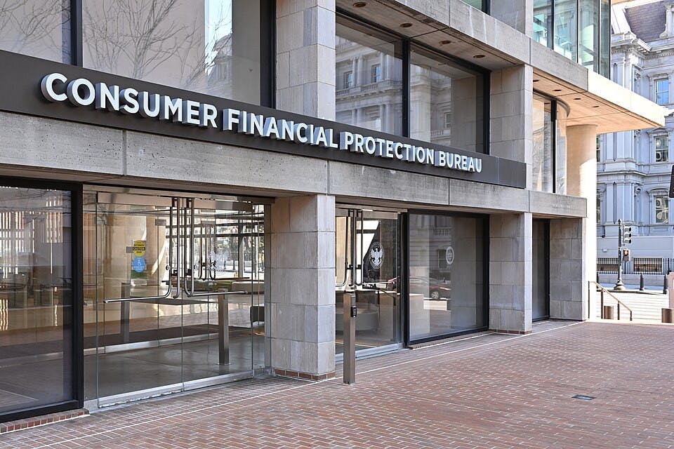 The Trump administration has halted consumer protections within ﻿the Consumer Financial Protection Bureau (Photo courtesy of Wikimedia Commons / Edward Johnson, Feb. 10, 2025)
