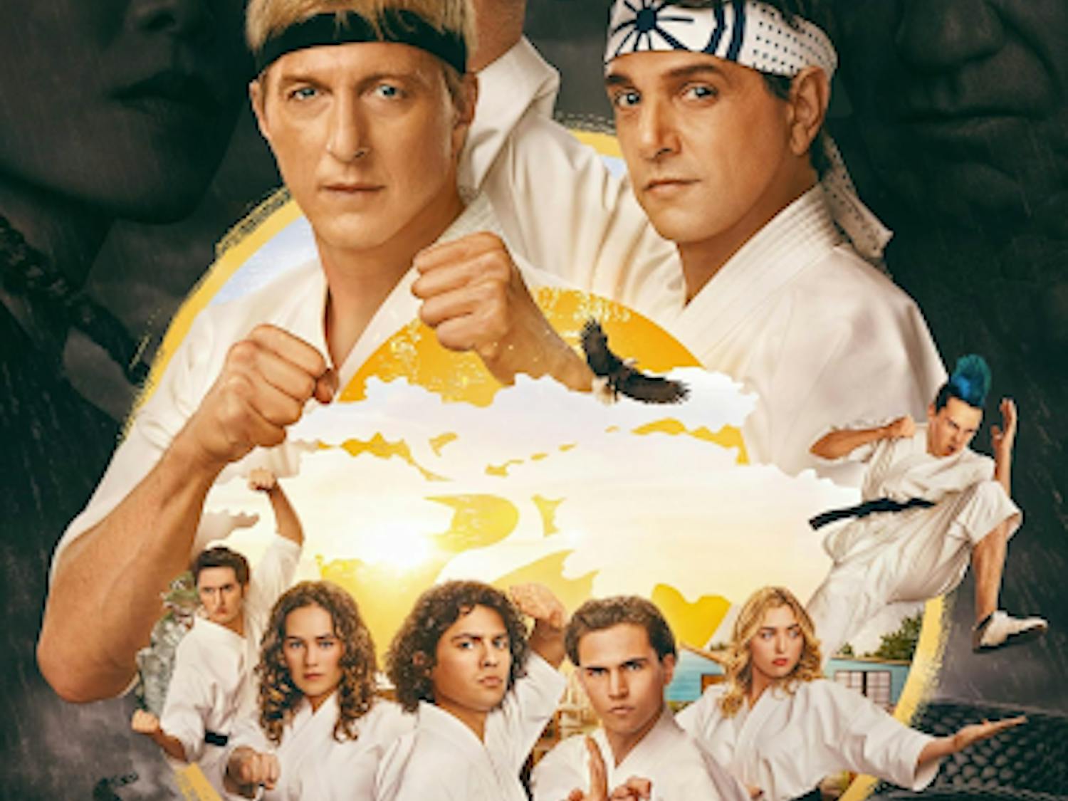 Season 6 of “Cobra Kai” brings all its fighters to the biggest stage in karate history, the Sekai Taikai tournament (Photo courtesy of IMDb).