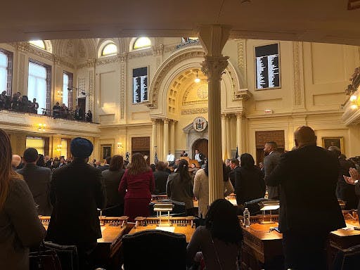 Gov. Phil Murphy proposed the state budget on Feb. 25 for the upcoming fiscal year. (Photo by Victoria Gladstone)