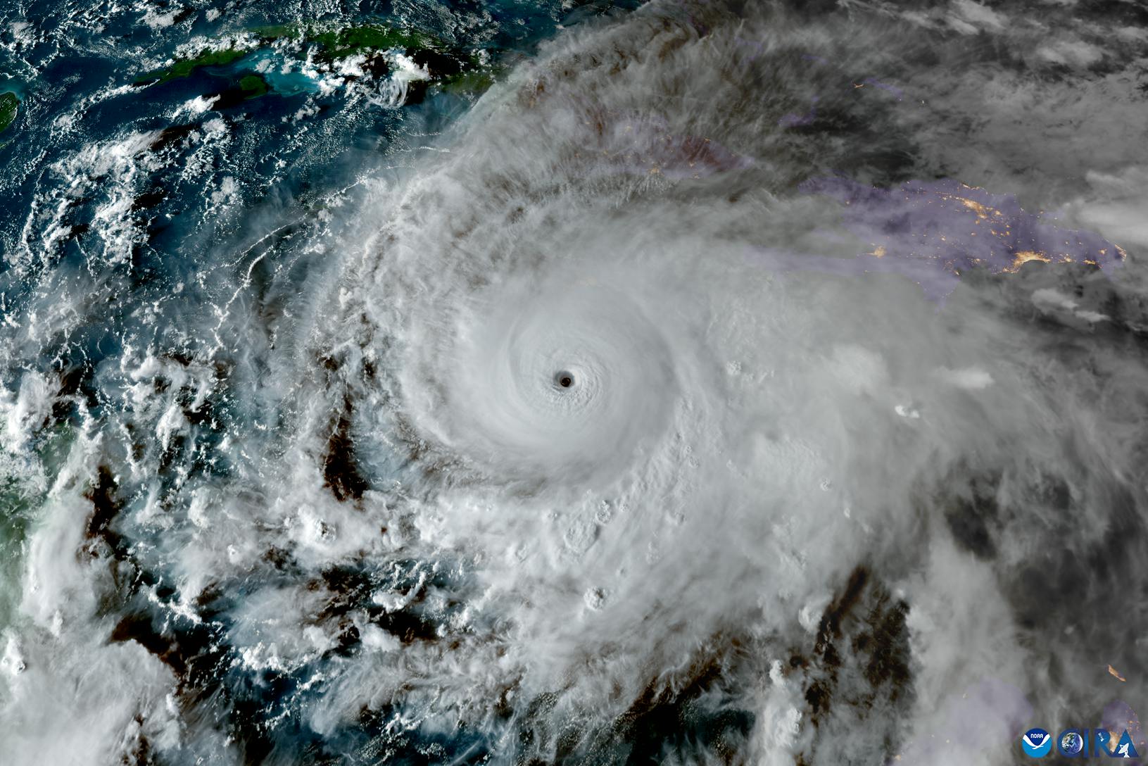 Hurricane Melissa sweeps through the Caribbean causing devastation. (Photo courtesy of Wikimedia Commons)