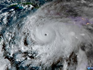 Hurricane Melissa sweeps through the Caribbean causing devastation. (Photo courtesy of Wikimedia Commons)