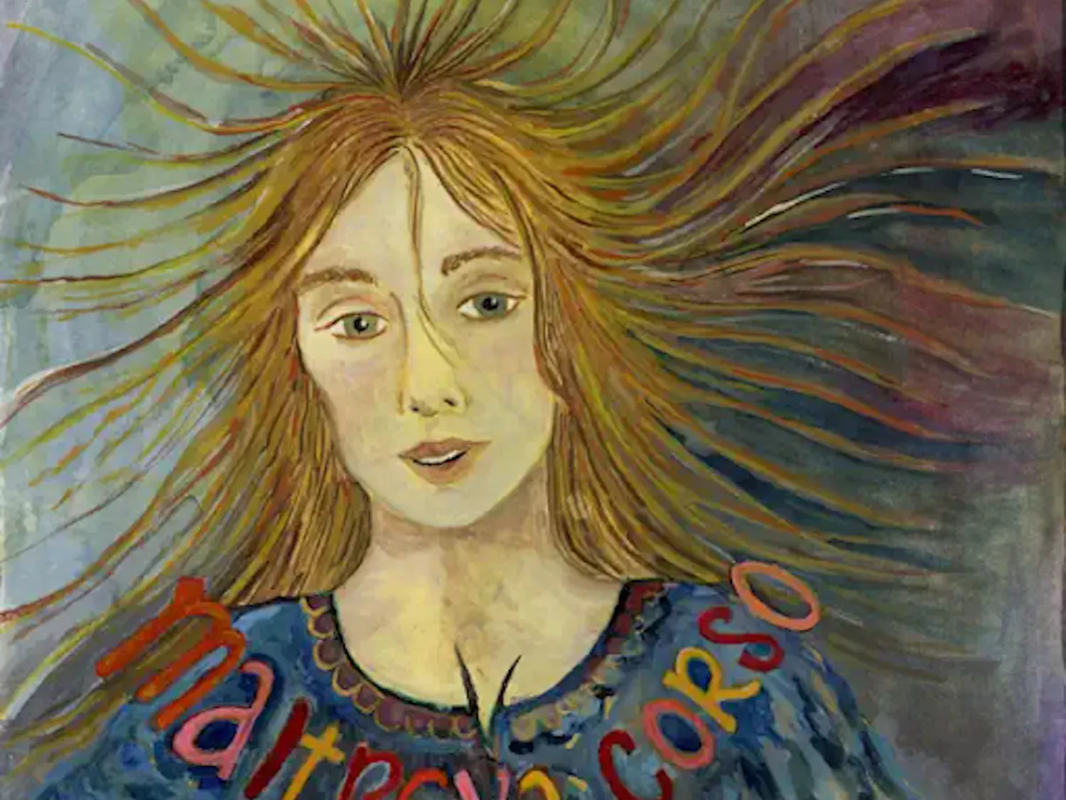 Maya Hawke’s album cover of “Maitrey Corso.” (Photo courtesy of Apple Music)