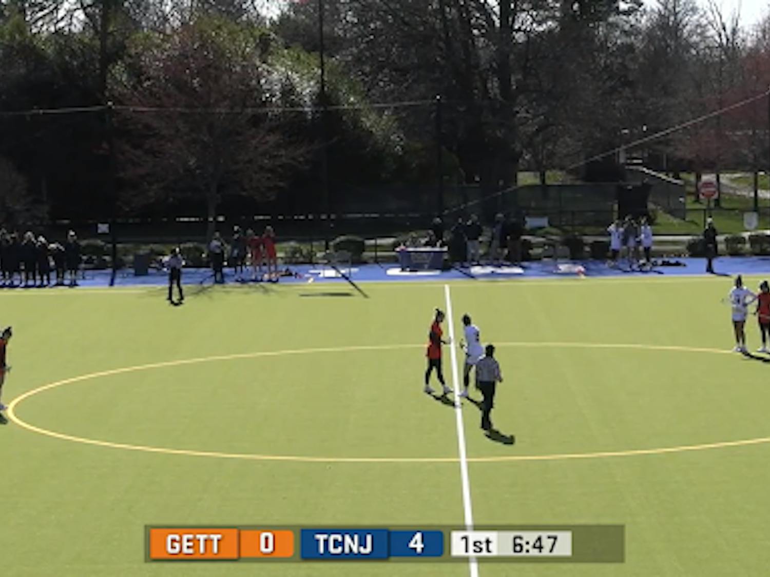 The lacrosse team won 16-10 on Tuesday (Julia Duggan / The Signal).