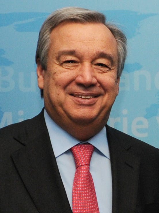 United Nations Secretary-General Antonio Guterres has come under fire in recent days after statements made at a meeting of the U.N. Security Council in New York (Photo courtesy of Wikimedia Commons/“António Guterres 2013” by Dutch Ministry of Foreign Affairs. January 15, 2013). 