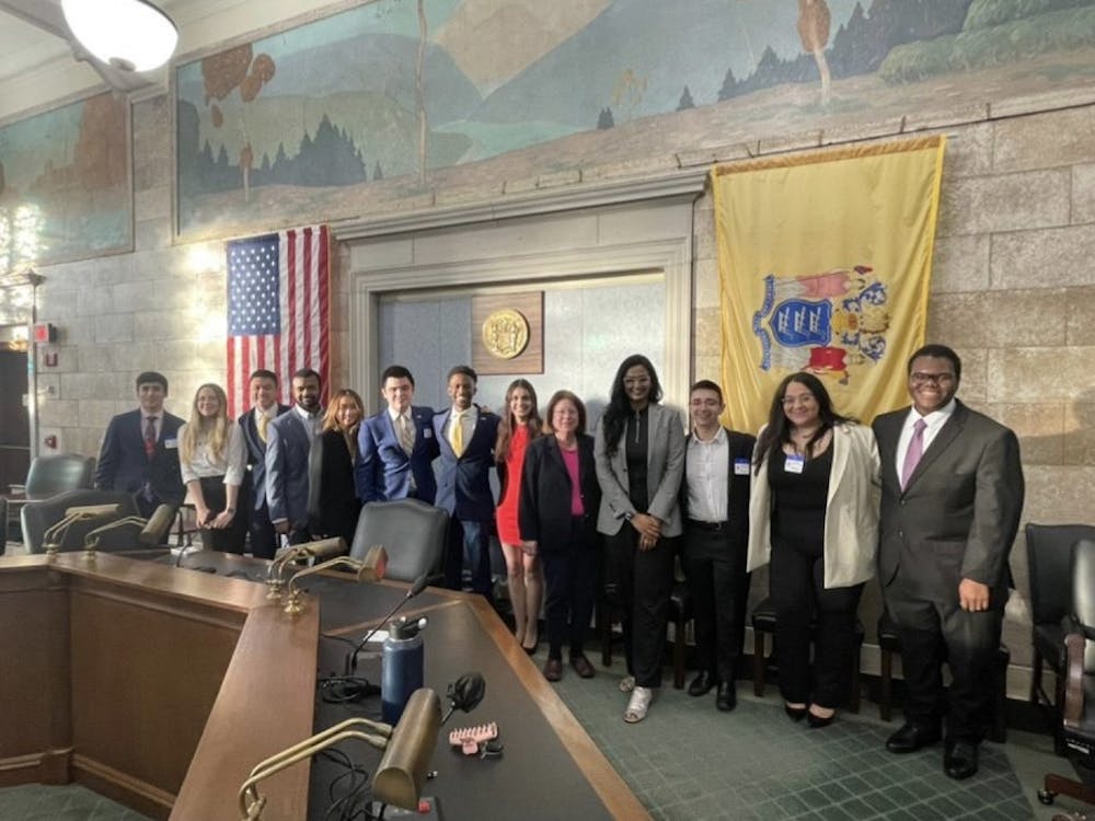 <p>Student Government meets in New Jersey State House (Photo courtesy of Dylan Nguyen)</p>