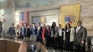 Student Government meets in New Jersey State House (Photo courtesy of Dylan Nguyen)