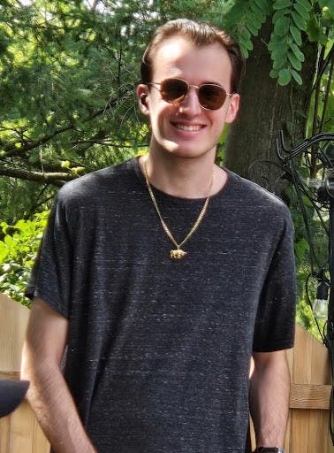 Frank Kasper was a freshman political science major at the College. (Photo courtesy of Zachary Dorner)