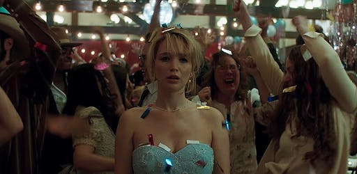 Jennifer Lawrence in Lynne Ramsay’s “Die My Love” (Photo courtesy of IMDb)