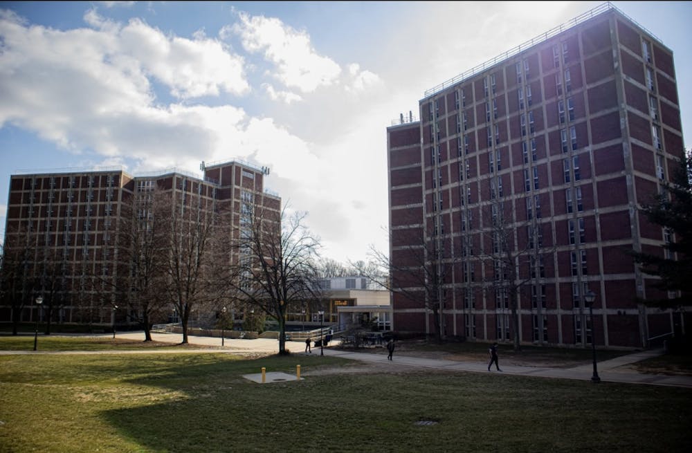 <p>Students have been confused by the College’s plans for new housing following the President’s email last Spring that the Towers would close. (Photo courtesy Shane Gillespie / Staff Photographer)</p>
