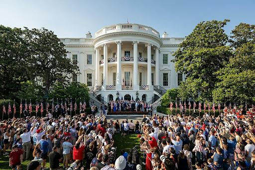 President Donald Trump signs the One Big Beautiful Bill Act on the South Lawn of the White House. (Photo courtesy of Wikimedia Commons)
