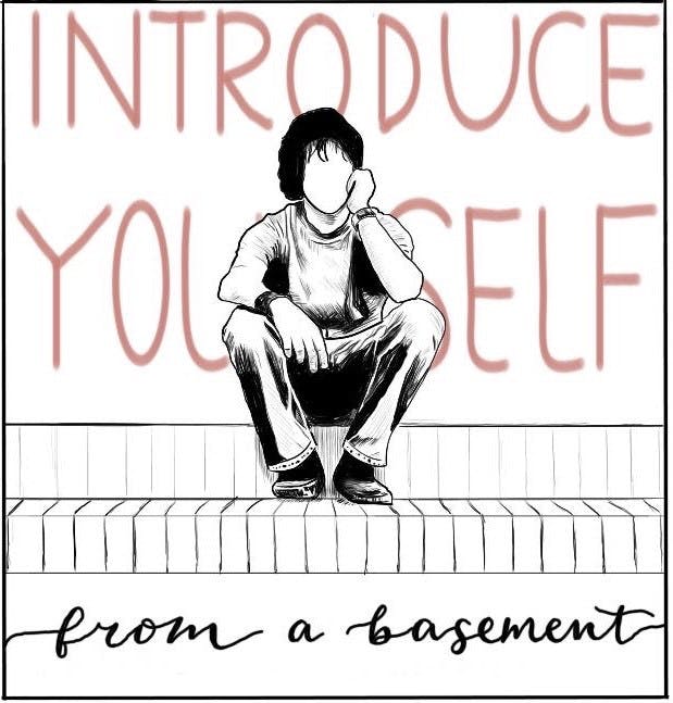 From A Basement is a satirical column written by Miss Misery. This piece touches on the topic of inevitable icebreakers and the trauma dumping that they may sustain (Navya Sinha).