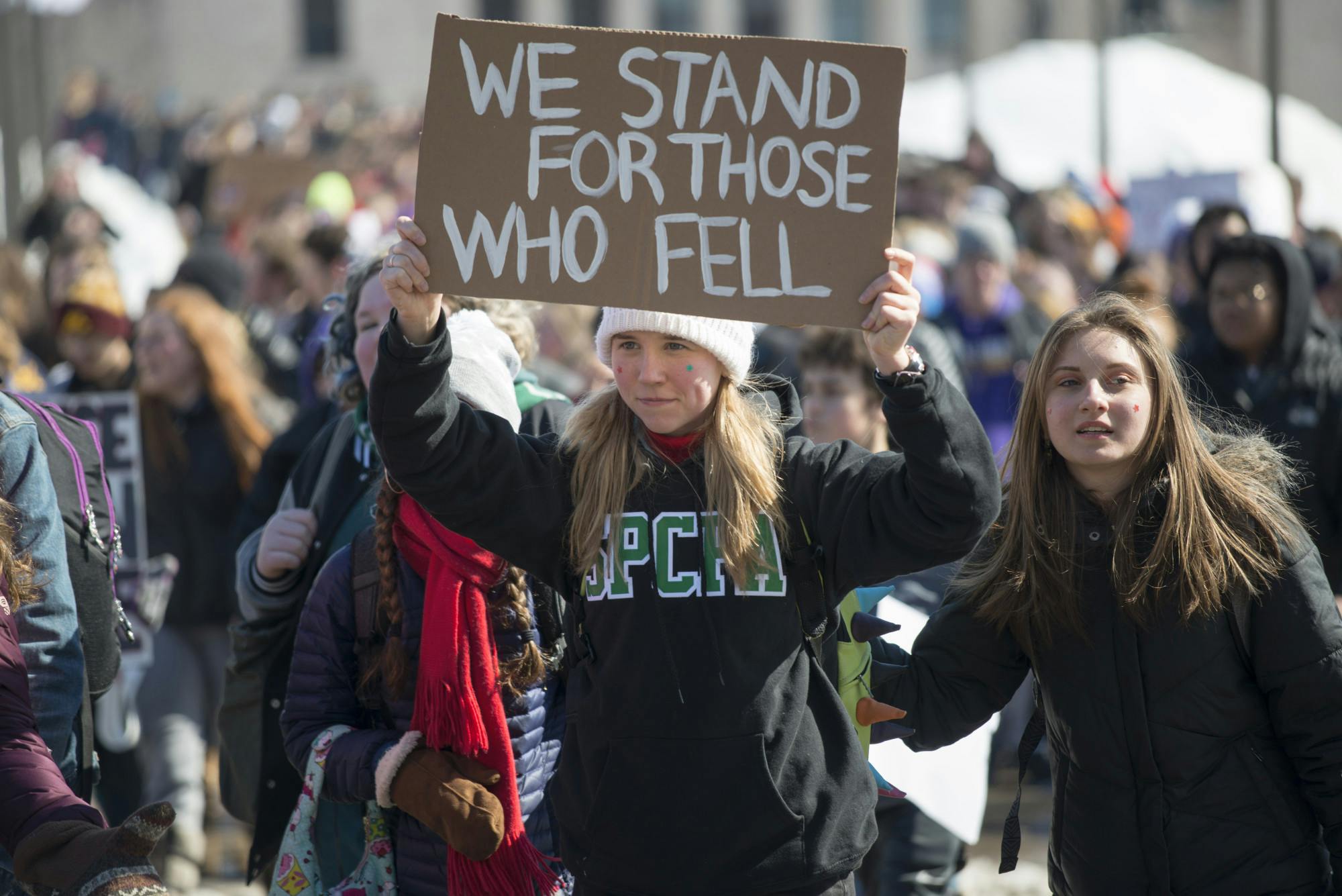 School shootings have doubled since 2018, with 68 being reported this year, according to CNN. (Photo courtesy of Flickr/“March For Our Lives student protest for gun control” by Fibonacci Blue/March 7, 2018)