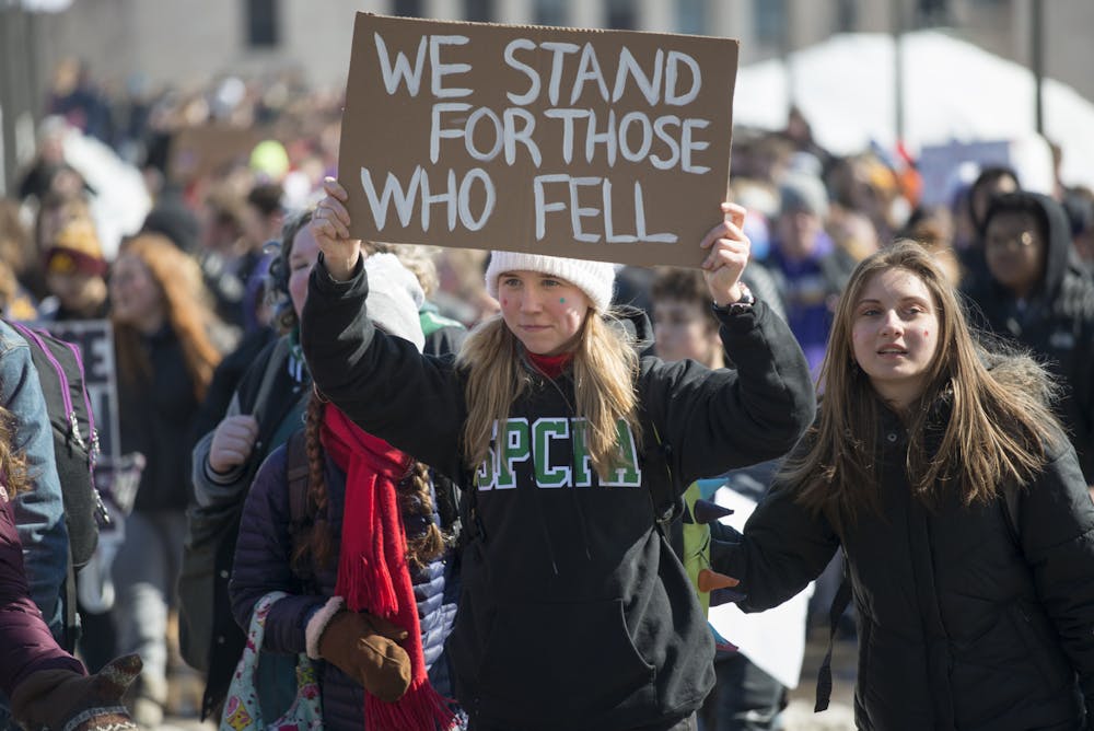 <p>School shootings have doubled since 2018, with 68 being reported this year, according to CNN. (Photo courtesy of <a href="https://flic.kr/p/23BNCAP" target="">Flickr</a>/“March For Our Lives student protest for gun control” by Fibonacci Blue/March 7, 2018)</p>