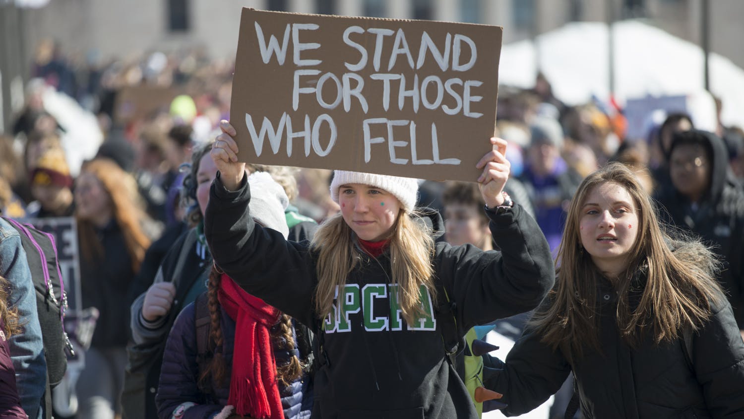 School shootings have doubled since 2018, with 68 being reported this year, according to CNN. (Photo courtesy of Flickr/“March For Our Lives student protest for gun control” by Fibonacci Blue/March 7, 2018)