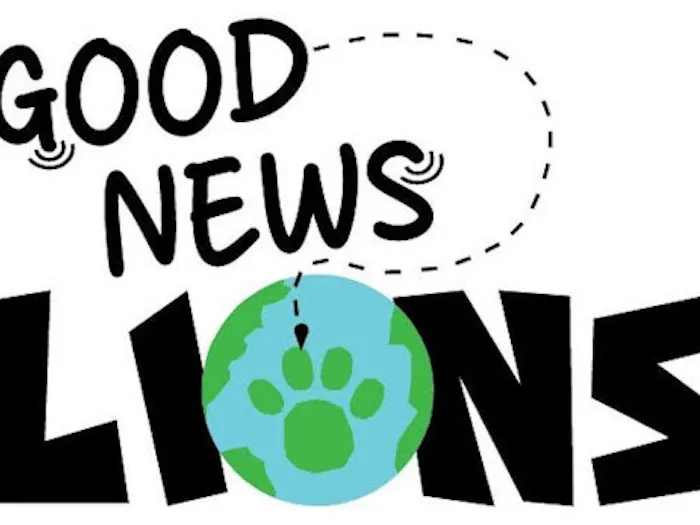 The theme of this week’s Good News Lions article is positive news and advancements in the environment. (Graphic by Sandra Abrantes)