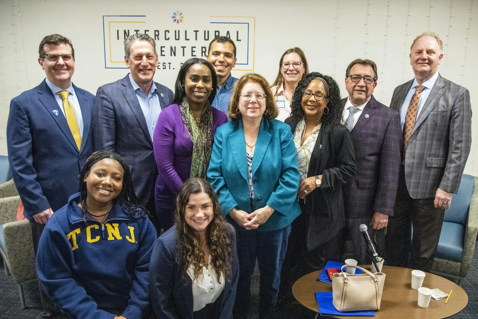 The lawmakers heard impassioned speeches from faculty, students and an alumnus (Photo courtesy of AFT New Jersey).