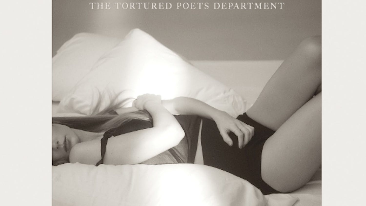 “The Tortured Poets Department” is home to tracks that showcase heartbroken poetry straight from Taylor Swift’s lyrical typewriter (Photo courtesy of Apple Music).