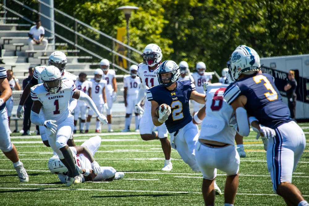 Lions Football defeats Eastern University with record breaking day from  Trevor Bopp - The Signal