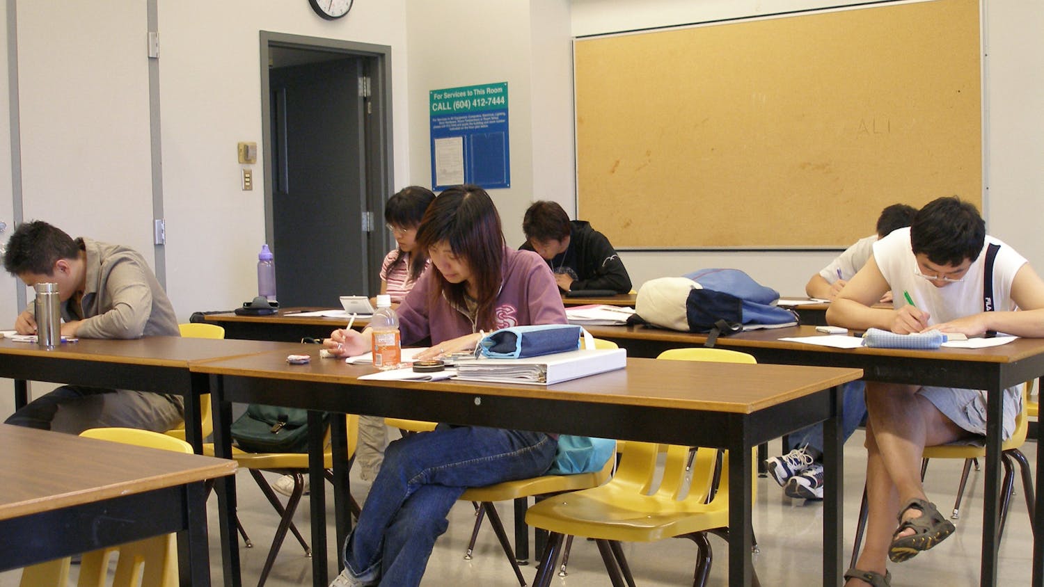 Students should not be having finals scheduled for the same time or multiple exams scheduled back to back. (Photo courtesy of Flickr / Dennis Sylvester Hurd, July 29, 2006)