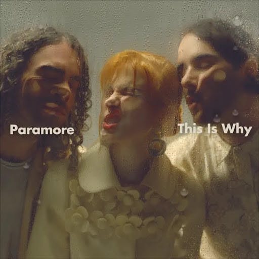 Three people make up Paramore: guitarist Taylor York, drummer Zac Farro and lead singer Hayley Williams (Photo courtesy of Apple Music).