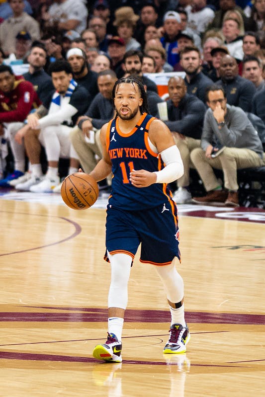 Jalen Brunson has led the Knicks to the No. 2 seed in the Eastern Conference (Photo courtesy of Erik Drost / Flickr).