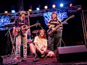 Talon poses for their introduction at Underground. (Photo by Andre Paras / Video Editor)