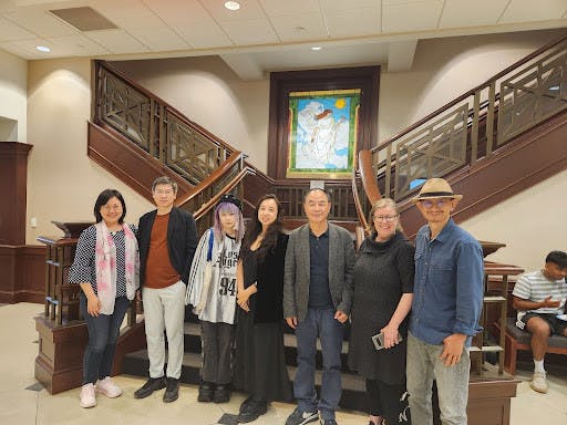 Four Chinese poets performed their pieces (Photo by Sky Pinkett).