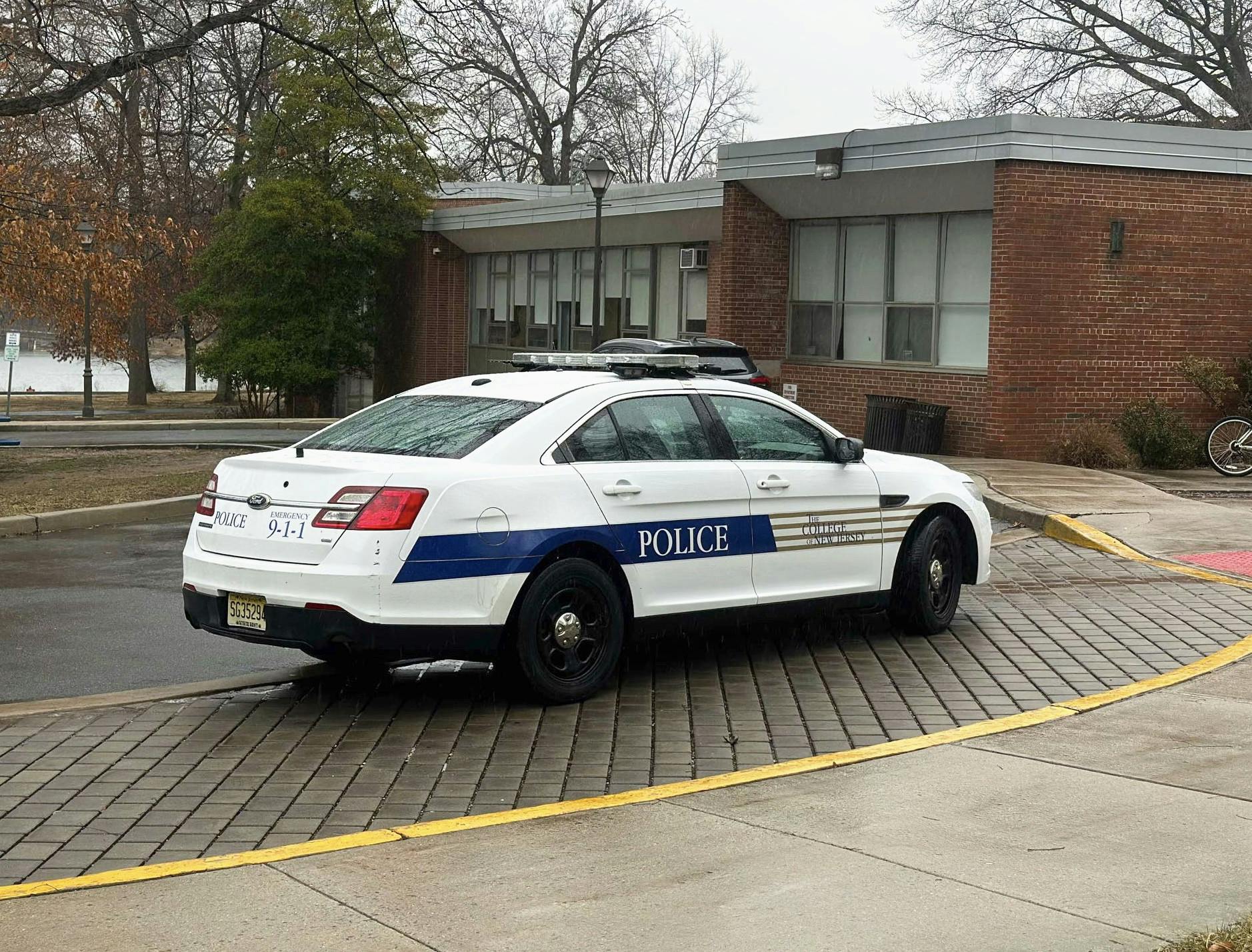 A hit-and-run occurred in Lot 7 on Feb 23﻿. (Photo by Brooke Zevon / Staff Photographer)