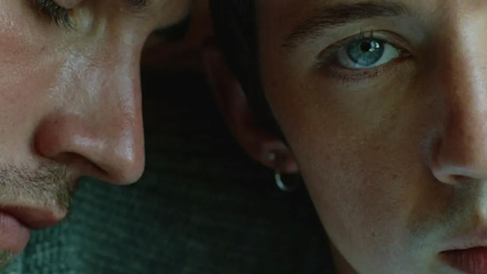 <p><em>Troye Sivan and Felix Mayr in the “FF” music video for Sivan’s new album “She’s the Best.” (Photo courtesy of </em><a href="https://music.apple.com/us/artist/troye-sivan/396295677" target=""><em>Apple Music</em></a><em>)</em></p>