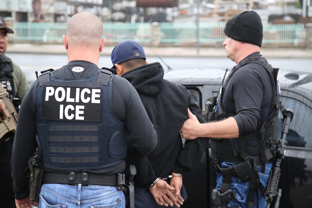 <p><em>Ice raids in Newark, New Jersey and other cities spark controversy. (Photo courtesy of </em><a href="https://commons.wikimedia.org/wiki/File:ERO_Cross_Check_2017_-_50044720216.jpg" target=""><em>Wikimedia Commons</em></a><em> / U.S. Immigration and Customs Enforcement, February 7, 2017)</em><br/></p>