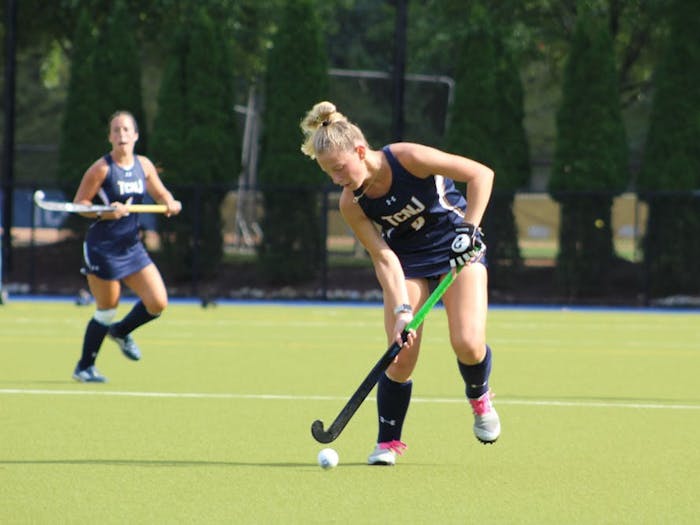 The College fought until double overtime against Rowan. (Photo courtesy of Elizabeth Gladstone)