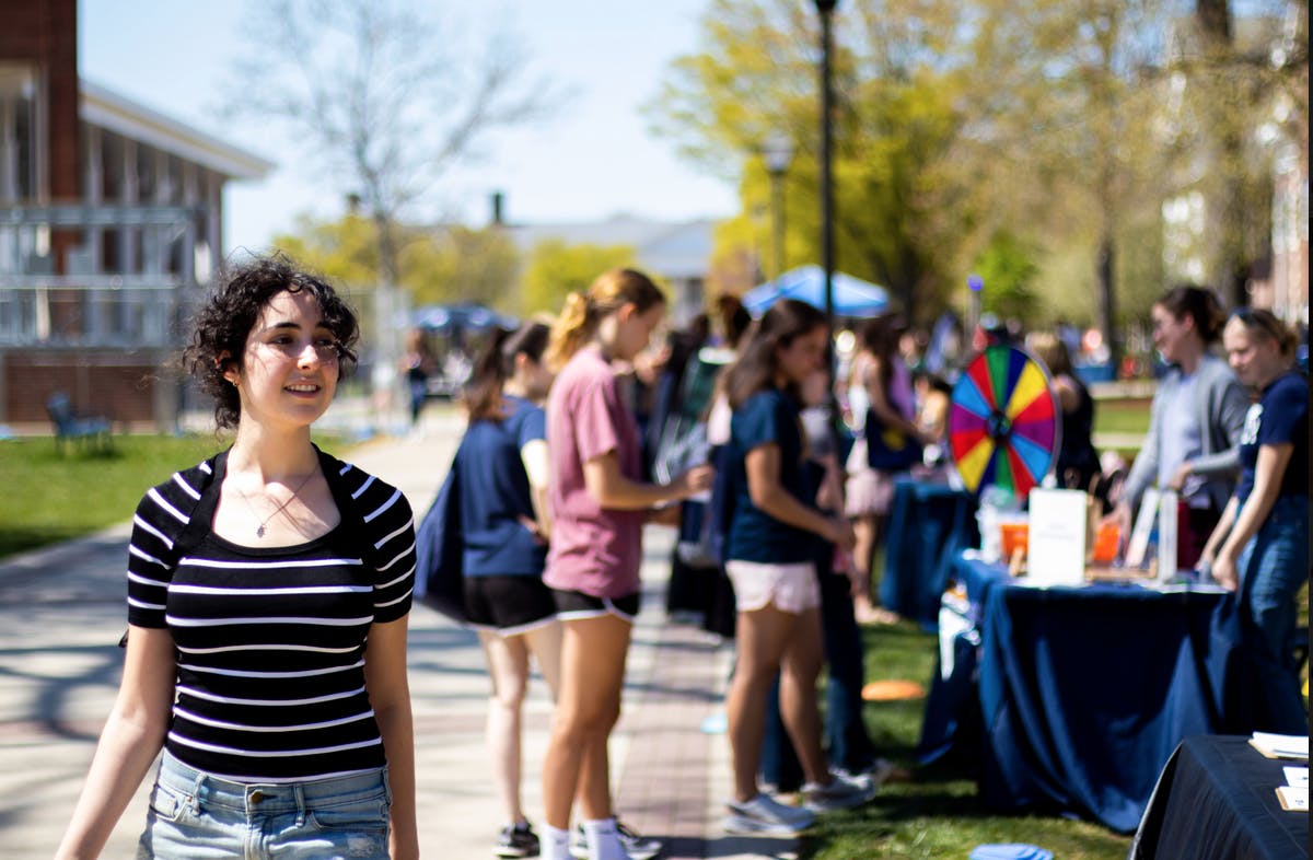 Entering college can be an extremely scary yet exciting time, and it's important to remember that everything is all part of the process. (Photo courtesy of Shane Gillespie / Staff Photographer). 
