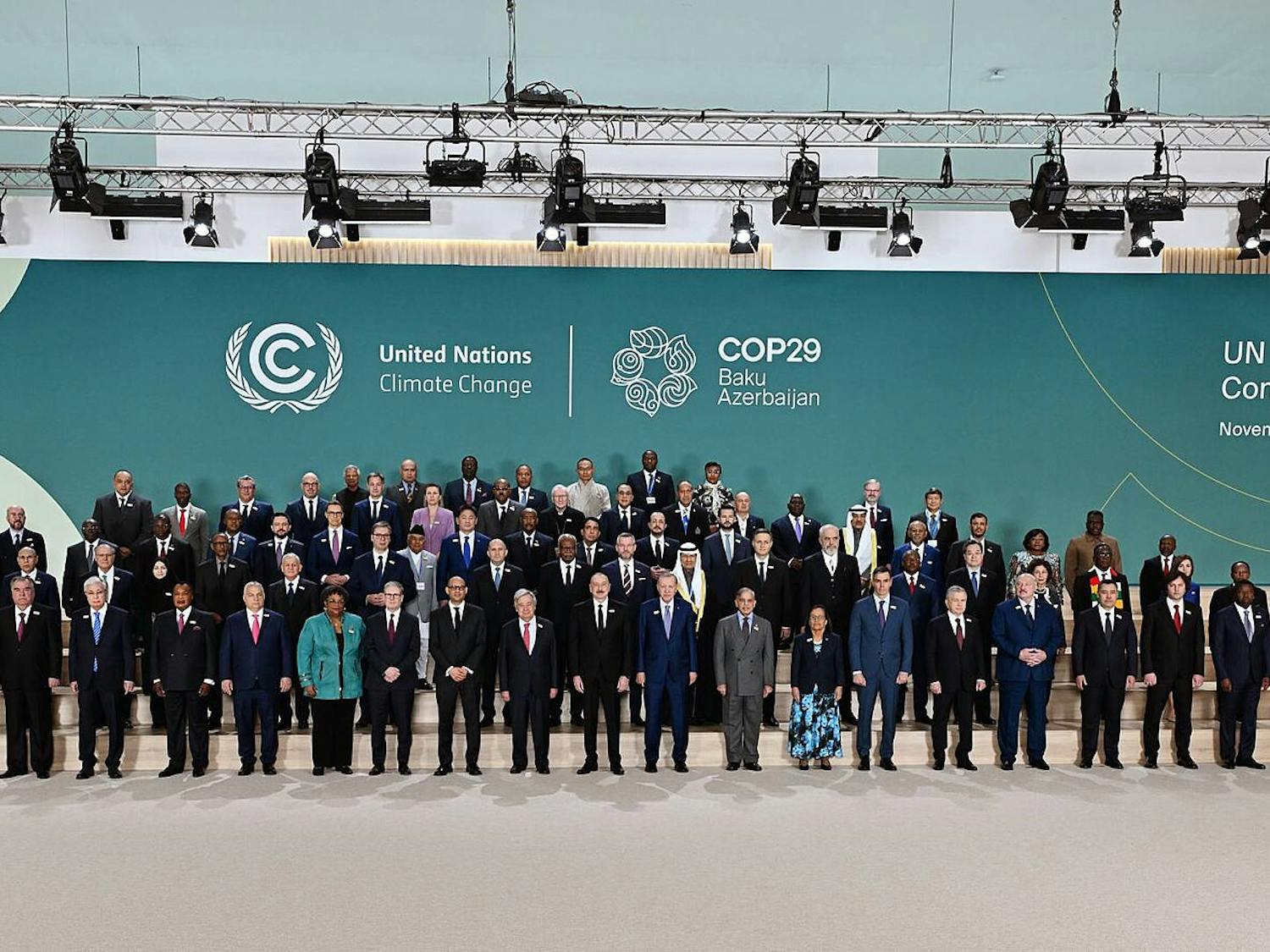 In COP29, countries advocated for more renewable energy and investment from both public and private sectors to help those countries who were impacted severely by climate change (Photo courtesy of Wikimedia Commons / “Саммит лидеров COP29 12 ноября 2024” by The Presidential Press and Information Office of Azerbaijan. November 12, 2024).