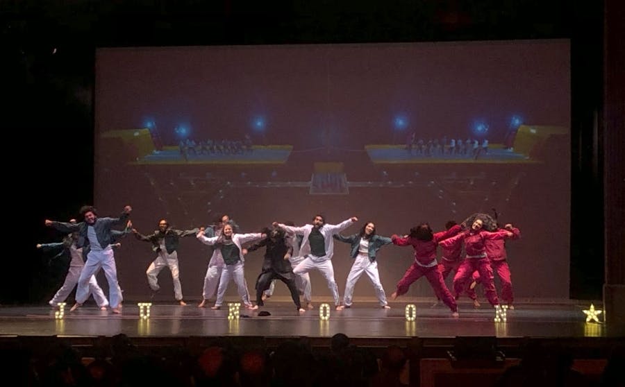 Minnesota Junoon performing their winning routine. (Photo by Madison Anidjar / Staff Writer)