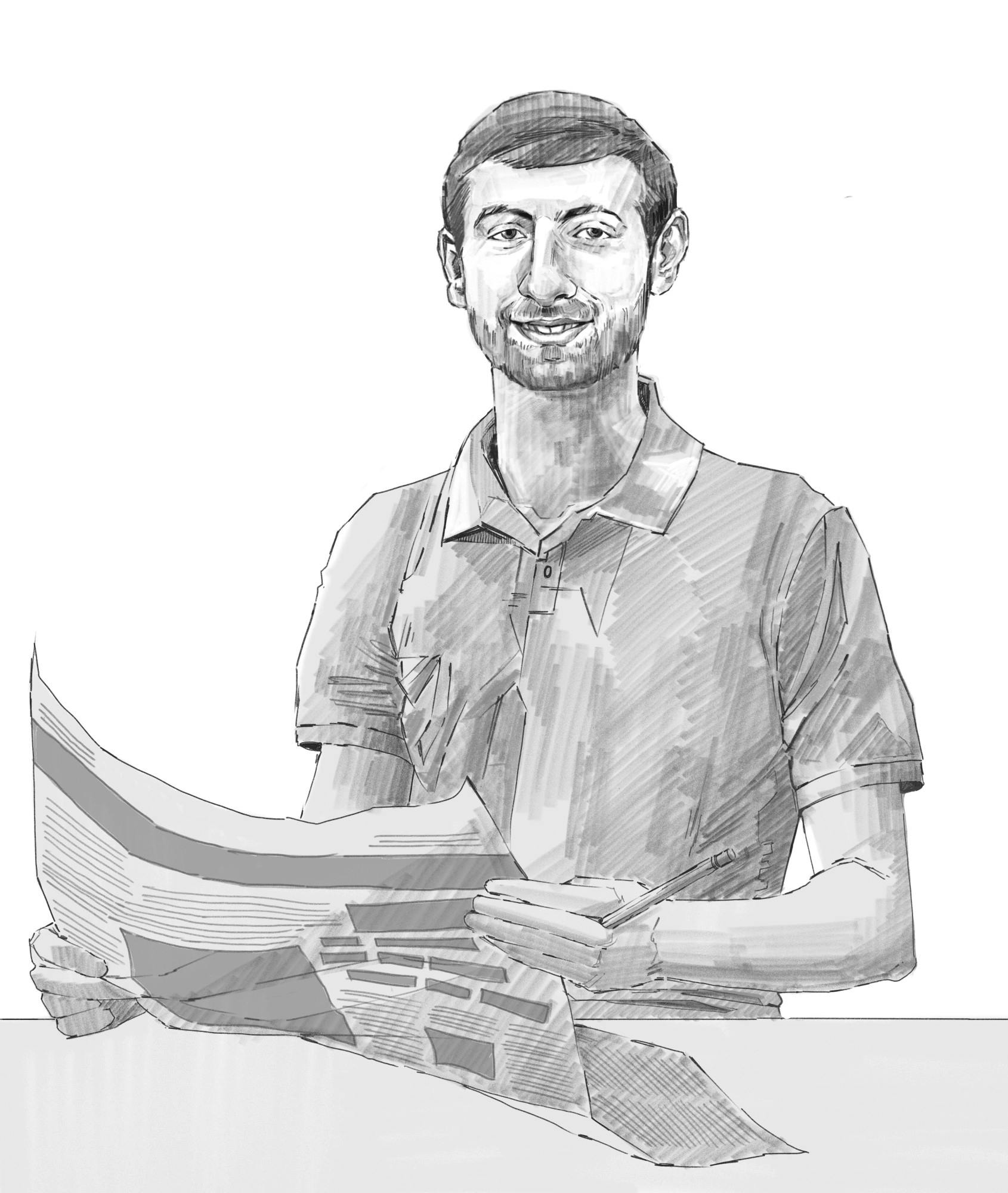 Student reporters keep our campus community informed about important issues. (Illustration by Sky Stewart / Editorial Cartoonist)