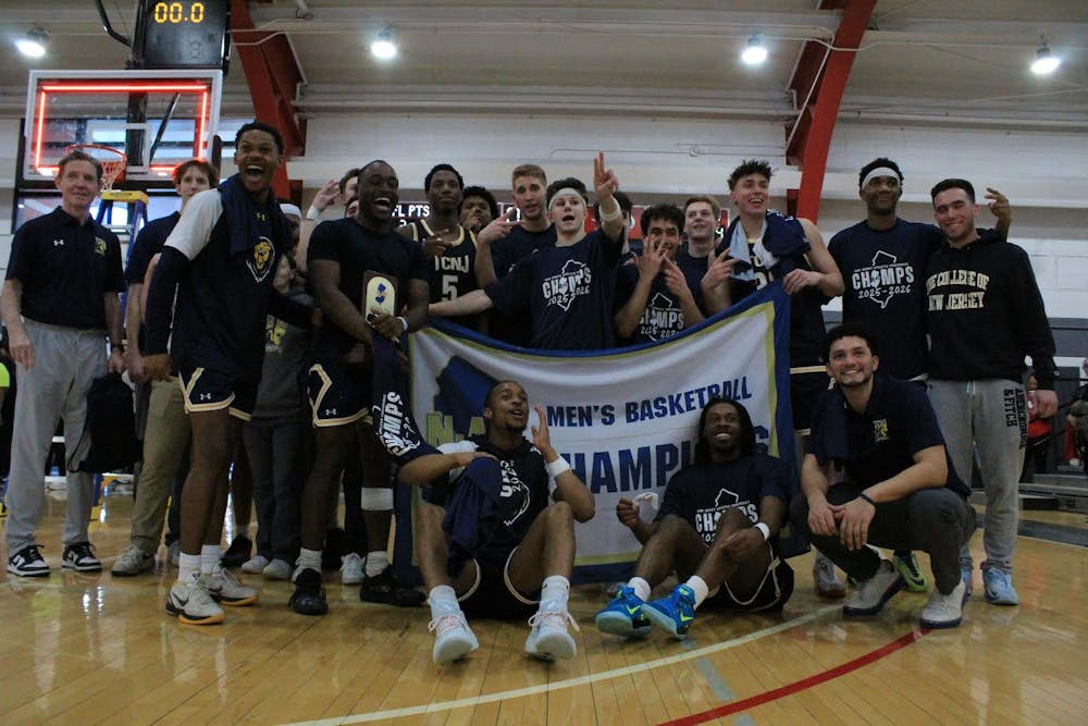 <p><em>The Lions won their second NJAC title in three years. (Photo by Nick Kurti)﻿</em></p>