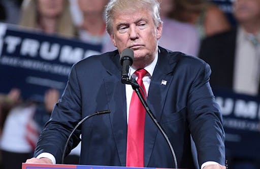 President Trump was absent from the public eye during Labor Day weekend, causing rumors regarding his health. (Photo courtesy of Wikimedia Commons)