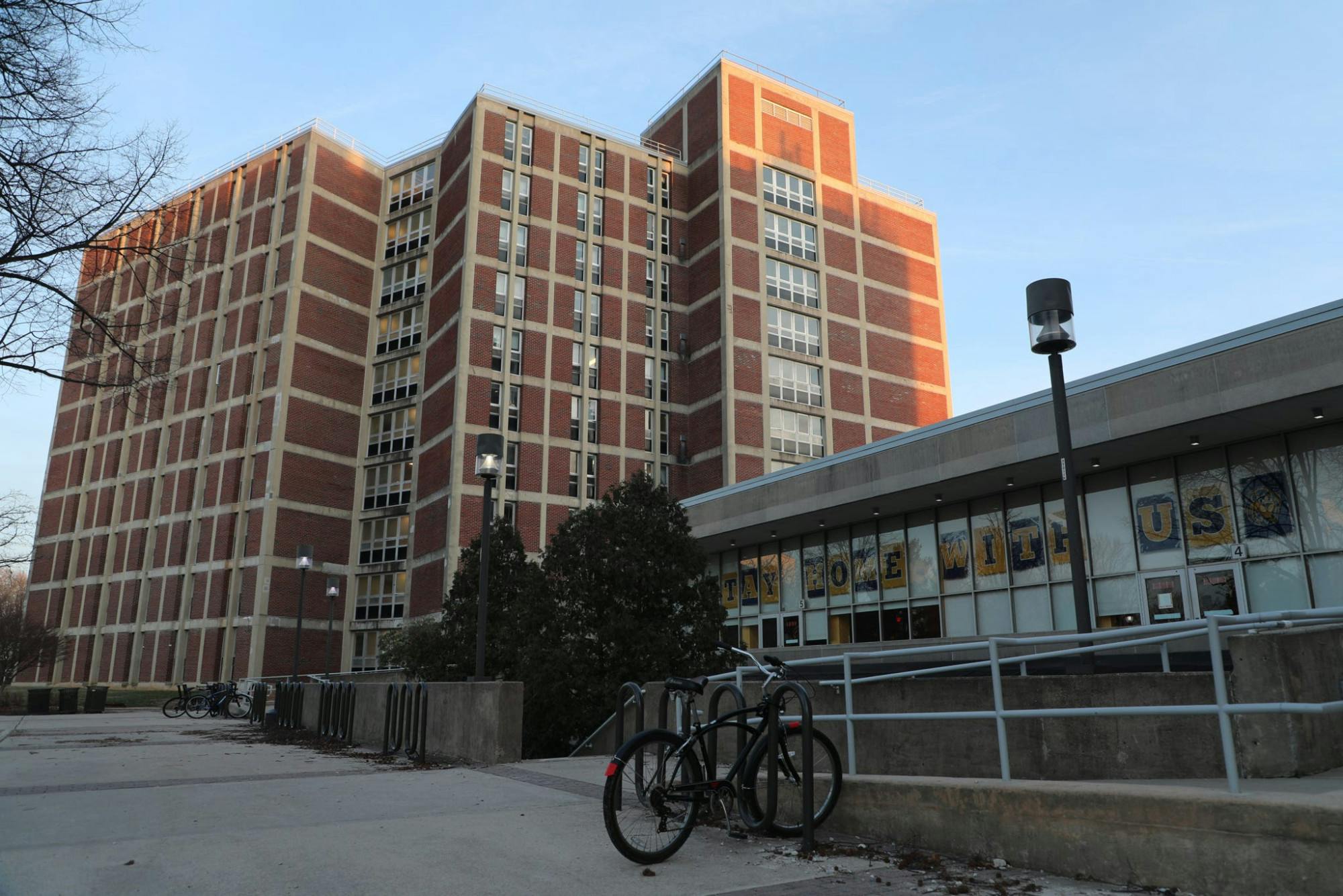 The damages in Wolfe Hall cost around $2,000 to fix. (Photo by Andre Paras / Video Editor)