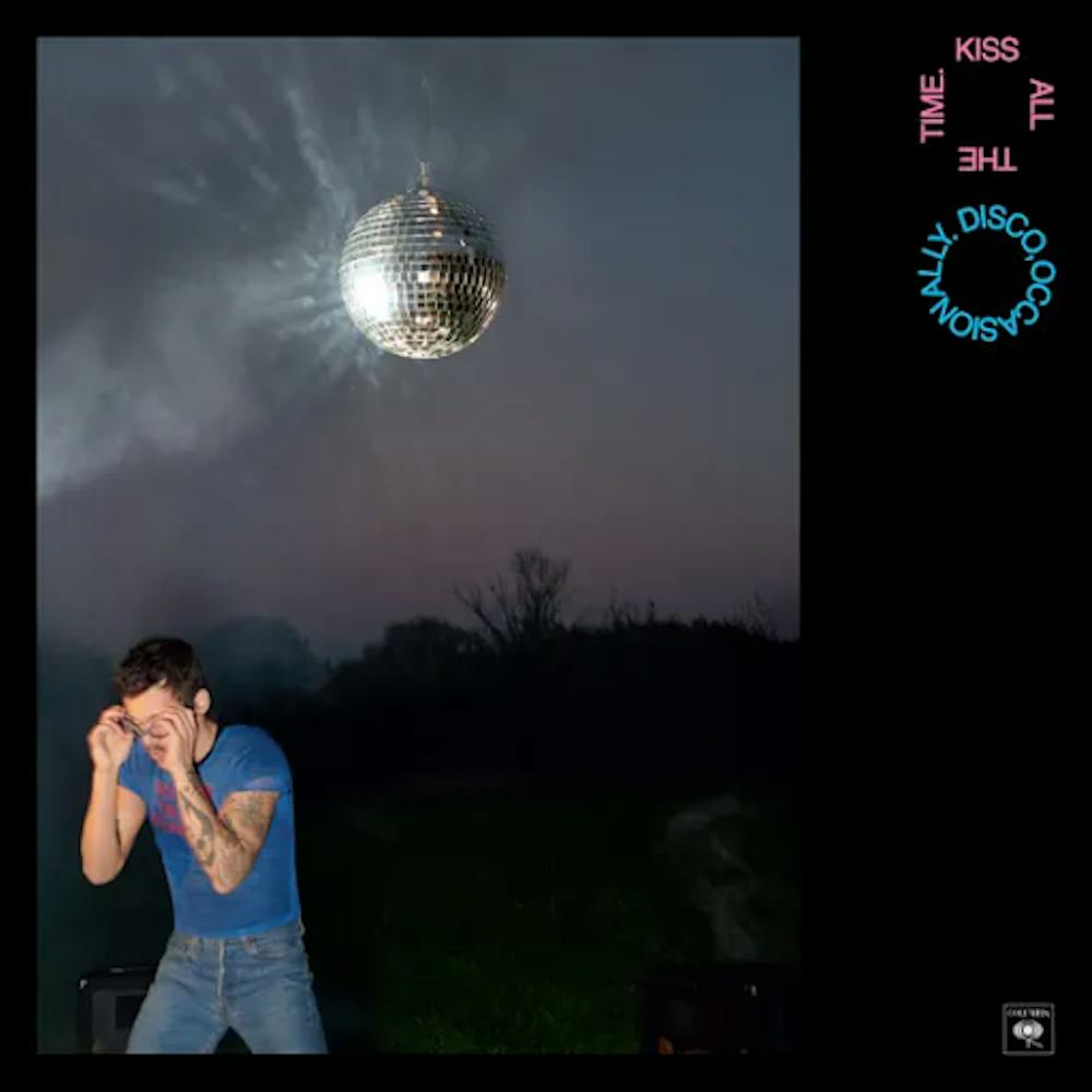 <p><em>Harry Styles’s album cover for “Kiss All The Time. Disco, Occasionally.” (Photo courtesy of </em><a href="https://music.apple.com/us/album/kiss-all-the-time-disco-occasionally/1870984032" target=""><em>Apple Music</em></a><em>)</em></p>