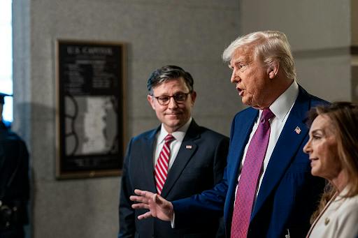 The President and the Speaker of the House warned that creating guardrails against AI could put China at a technological advantage. (Photo courtesy of Wikimedia Commons)