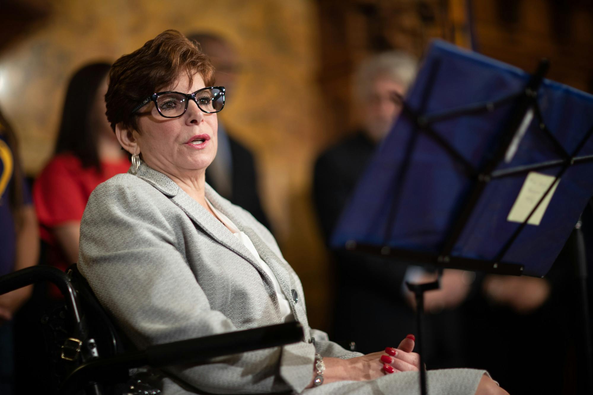 Christine Tartaglione recently announced her intention to introduce new legislation in Pennsylvania&#x27;s general assembly to raise the minimum wage from $7.25 to $20 (Photo courtesy of Flickr / Governor Tom Wolf. January 28, 2020). 