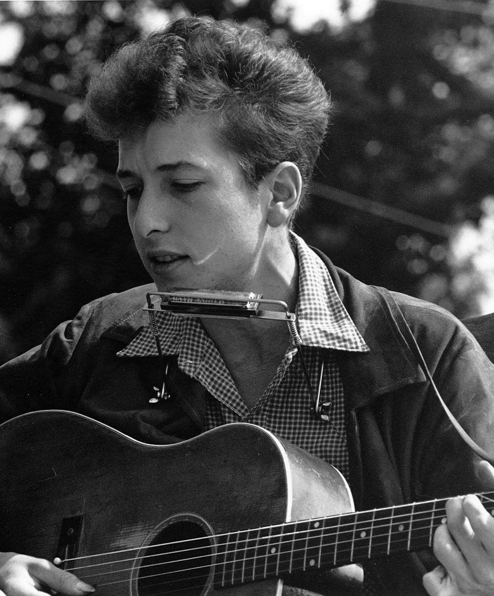 <p><em>Because Bob Dylan is lauded as one of the greatest American songwriters of all time, this presents a unique set of challenges when adapting his life to the big screen. (Photo courtesy of </em><a href="https://commons.wikimedia.org/wiki/File:Joan_Baez_Bob_Dylan_crop.jpg" target=""><em>Wikimedia Commons</em></a><em>)</em></p>