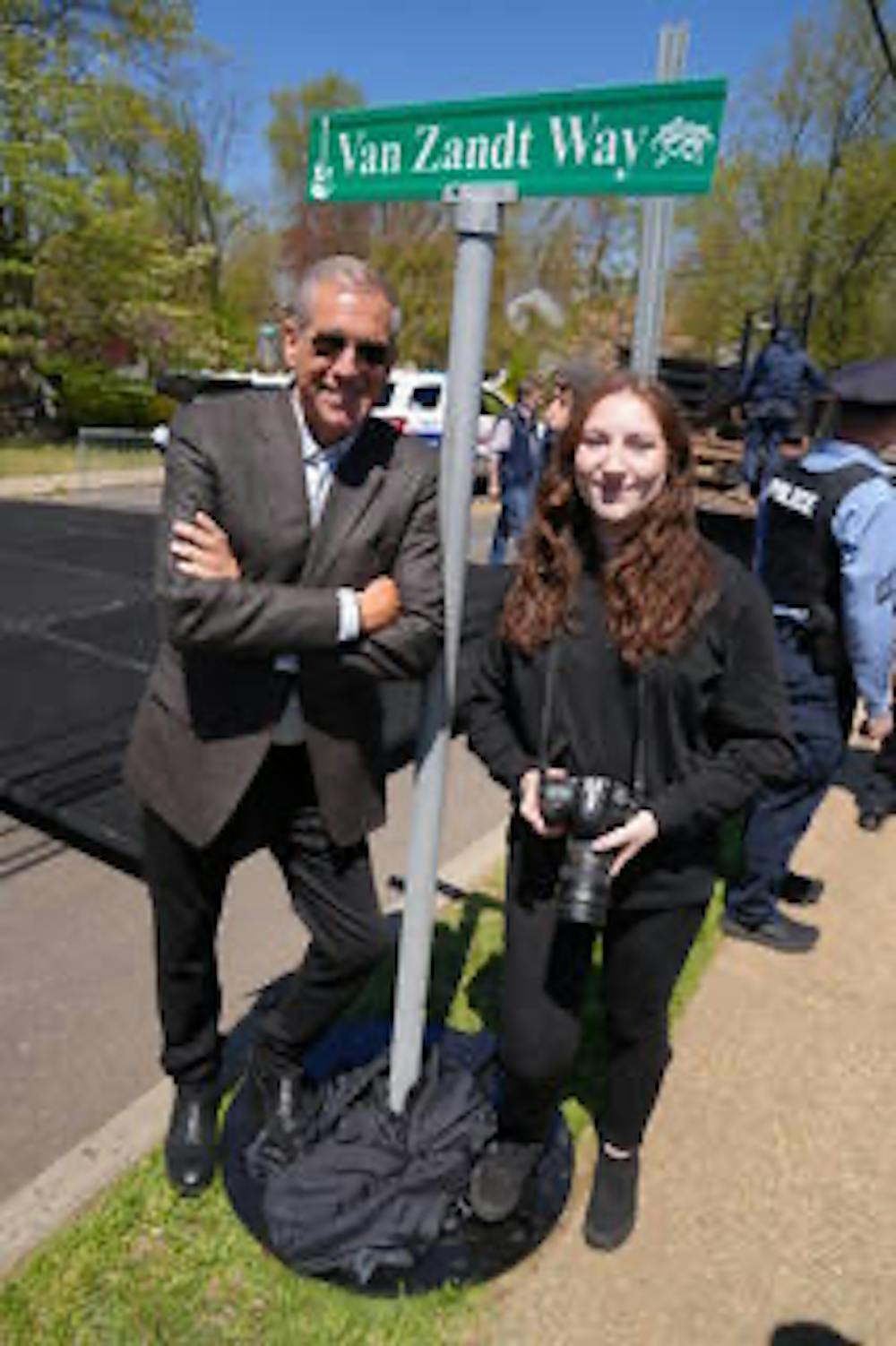 <p>Gary Gellman ‘89 and Alana Denenberg ‘23 collaborated on the making of “Life and Roosevelt.”</p>