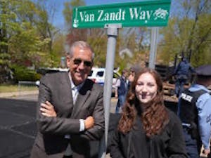 Gary Gellman ‘89 and Alana Denenberg ‘23 collaborated on the making of “Life and Roosevelt.”