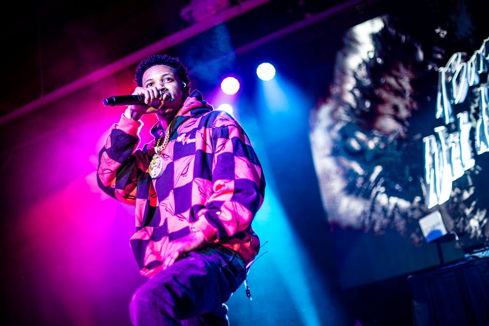 <p><em>A Boogie Wit da Hoodie headlined CUB’s 2025 fall concert. (Photo by Andre Paras / Video Editor)</em></p>